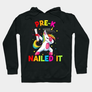 Pre-K Graduation Dabbing Unicorn Hoodie